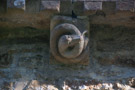 Corbel on North-facing exterior wall of the 12th Century nave, Elkstone